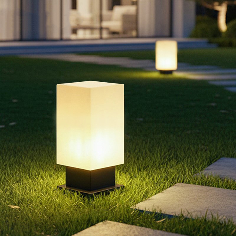Solar Garden Light - โคมไฟตั้งพื้นเรืองแสง ไฟ LED พลังงานแสงอาทิตย์สำหรับสนามหญ้า ไฟกลางแจ้งแบบไม่ใช้พลังงานแสงอาทิตย์ โคมไฟสวนกลางแจ้ง