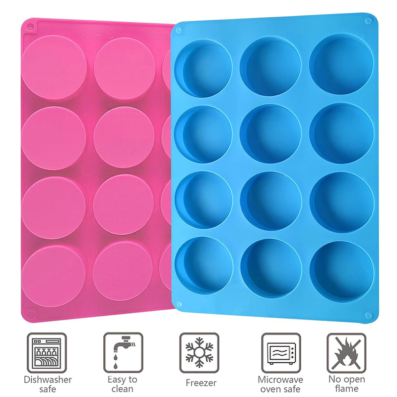 แม่พิมพ์ซิลิโคนทรงกลม 12 ช่อง  - Eco Soap บทวิจารณ์และราคา