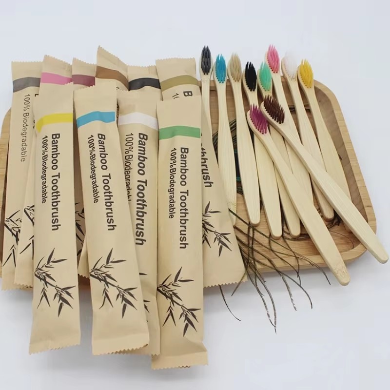 5/15 ชิ้น แปรงสีฟันหลากสี ชุดแ - Bamboo Toothbrush บทวิจารณ์และราคา
