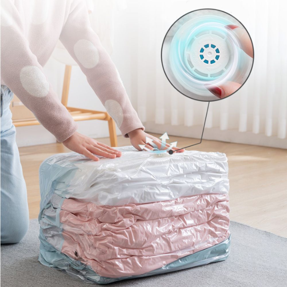 ถุงเก็บของสุญญากาศแบบกดปิดผนึก - Reusable Bag บทวิจารณ์และราคา