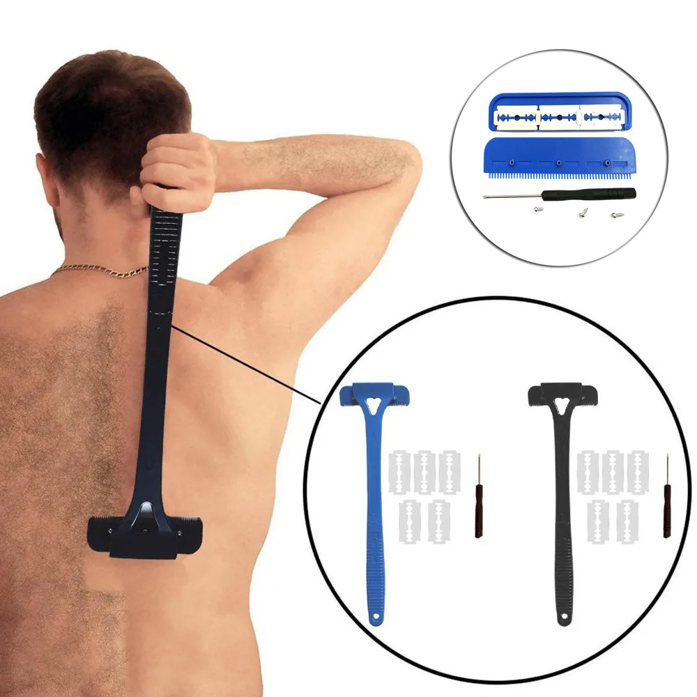 เครื่องโกนขนหลังสำหรับผู้ชาย,  - Safety Razor Handle บทวิจารณ์และราคา