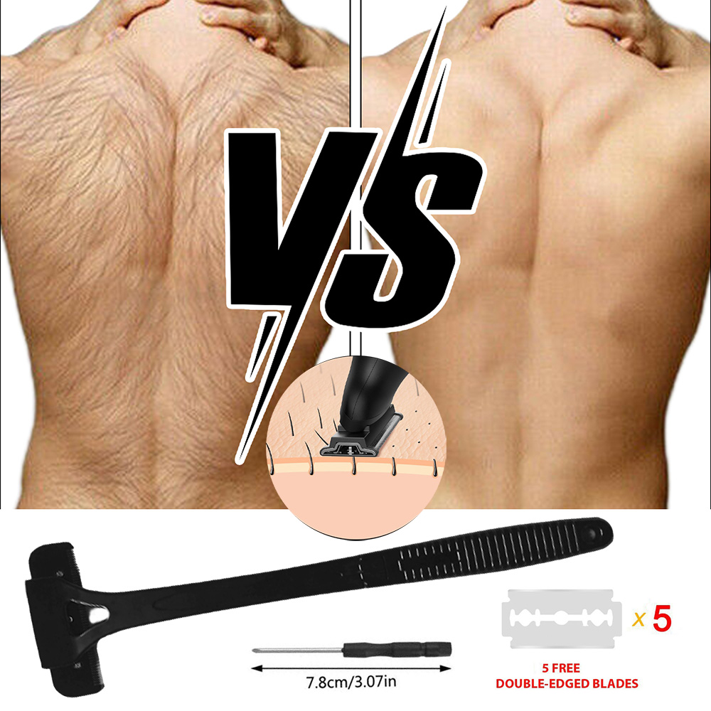 เครื่องโกนขนหลังสำหรับผู้ชาย,  - Safety Razor Handle บทวิจารณ์และราคา